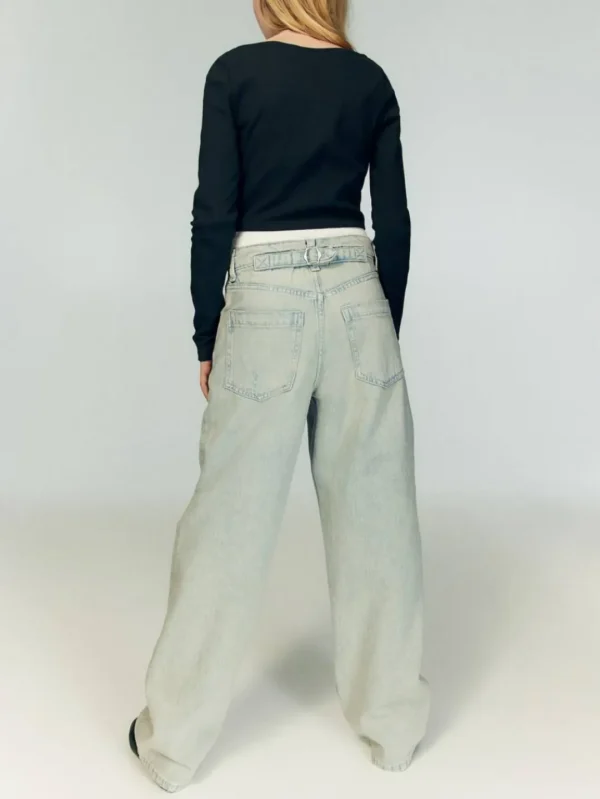شلوار جین بگ بچگانه خوشرنگ H&M - Image 2