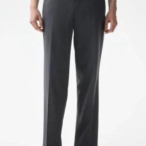 شلوار پارچه ای طوسی h&m