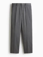 شلوار پارچه ای طوسی h&m - Image 2