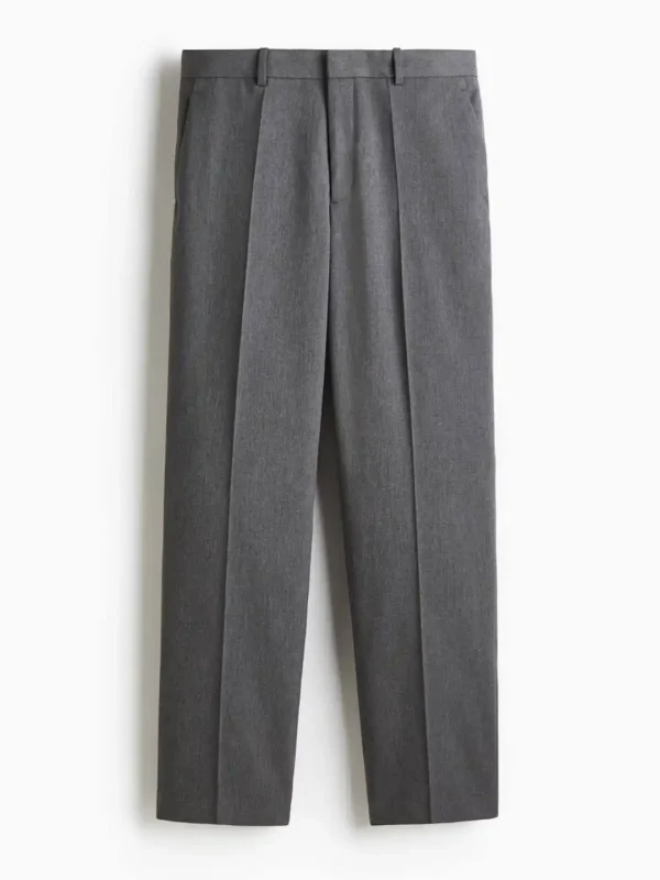 شلوار پارچه ای طوسی h&m - Image 2
