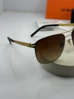 عینک آیس برلین t109 فریم طلایی عدسی قهوه ای - Image 3