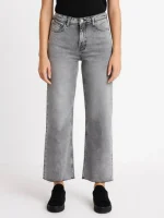 شلوار جین طوسی بگی DENIM
