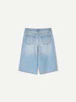 شلوار جین آبی یواش کراپی cropp - Image 6