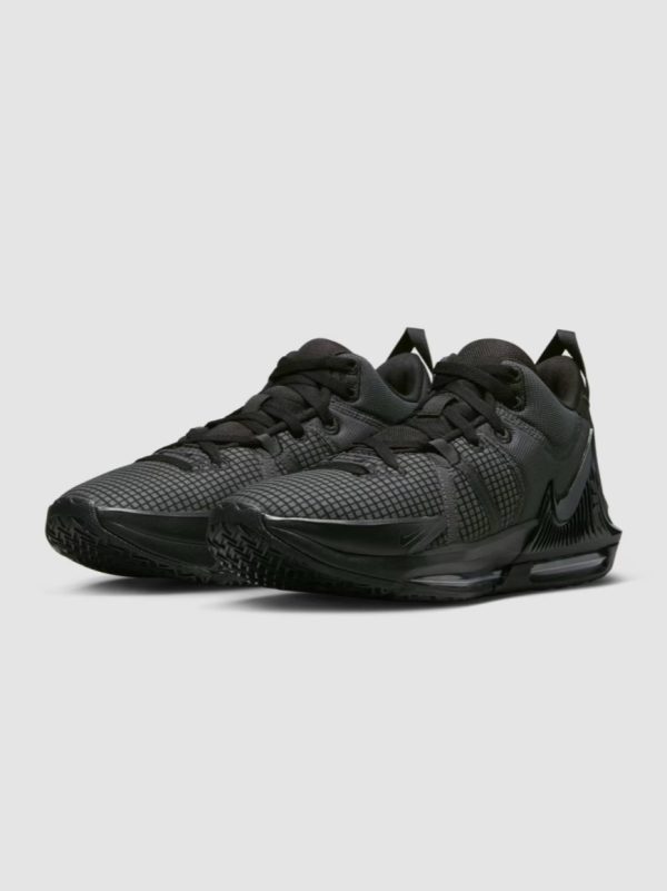 کتونی نایکی تمام مشکی مدل LeBron Witness 7 - Image 6