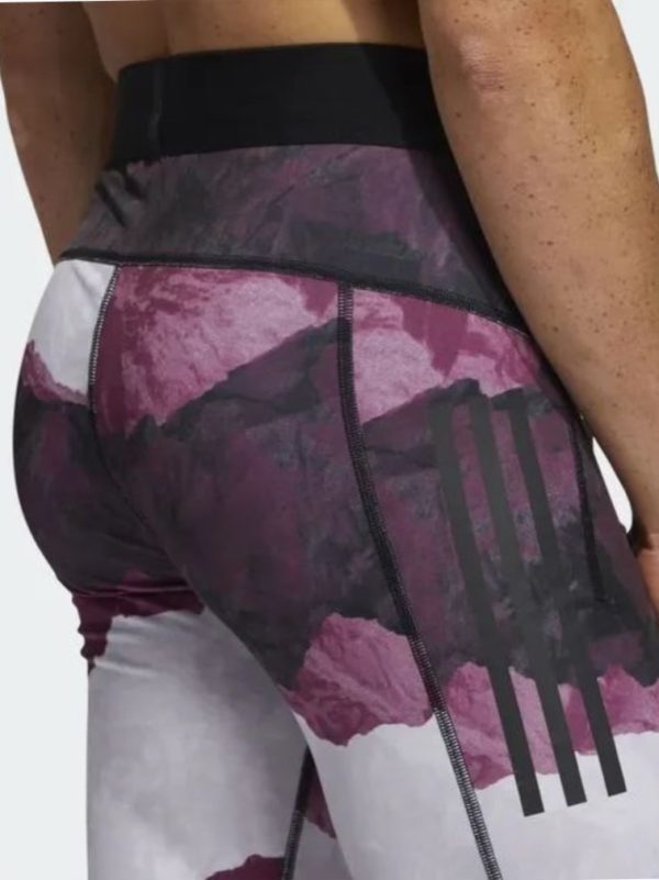 شلوارک ورزشی  EARTH GRAPHIC FITTED YOGA SHORTS SORT - Image 3