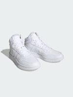کتونی سفید ساق دار ادیداس مدل HOOPS 3.0 MID LIFESTYLE - Image 5