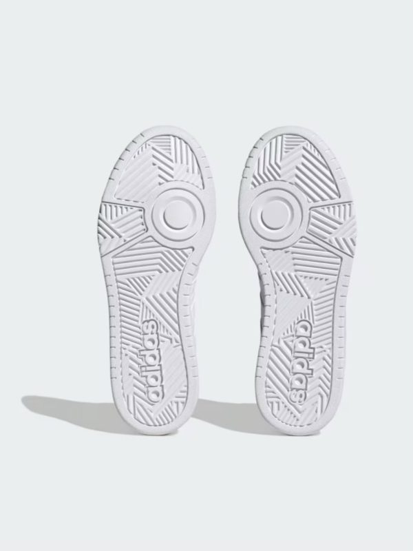 کتونی سفید ساق دار ادیداس مدل HOOPS 3.0 MID LIFESTYLE - Image 3