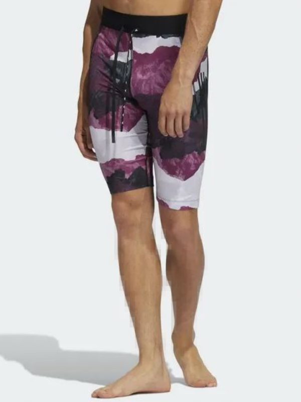 شلوارک ورزشی  EARTH GRAPHIC FITTED YOGA SHORTS SORT - Image 4