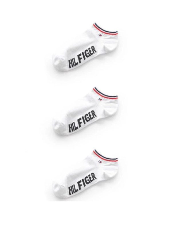 جوراب سفید نوشته HIL FIGER - Image 3