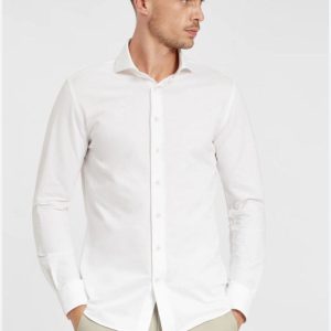 پیراهن سفید ساده  Slim fit
