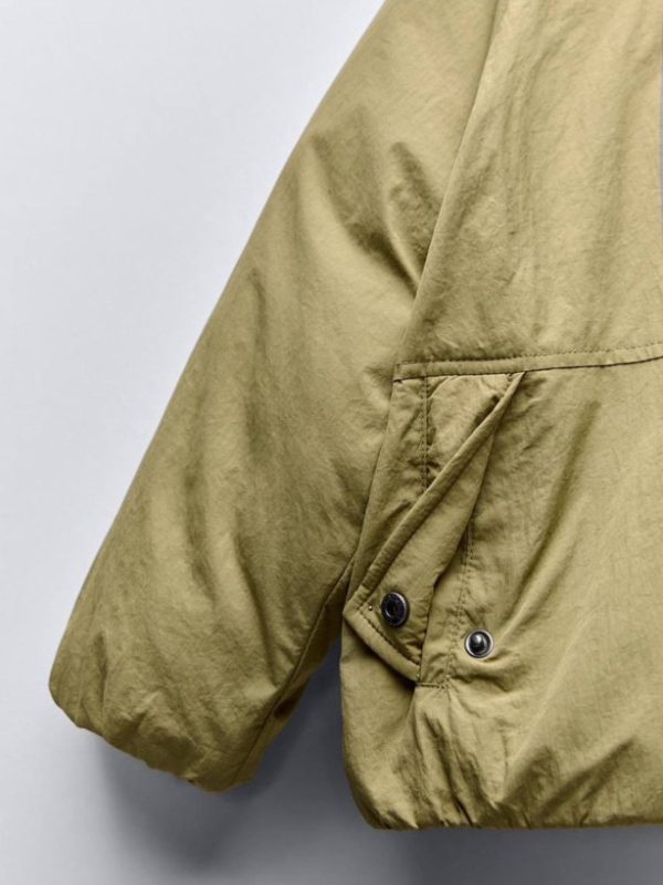 کاپشن بژ بچگانه ZARA - Image 4
