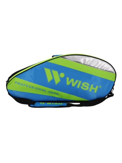 بگ‌ راکت تنیسی حرفه ای wish سبز لیزری و آبی - Image 4