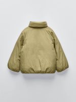 کاپشن بژ بچگانه ZARA - Image 2