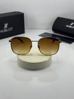 عینک هابلوت فریم طلایی عدسی قهوه ای hublot h013 - Image 3