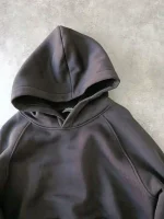 هودی مشکی گرم بالا داخل کرکی - Image 2