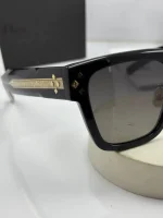 عینک dior diamond s3f تمام مشکی - Image 3
