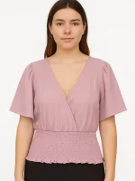 شومیز رنگ گلبه ای