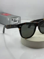 عینک rb-2140 p 54 هاوانا عدسی مشکی - Image 3