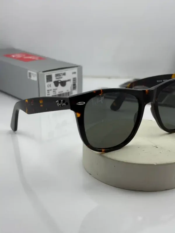 عینک rb-2140 p 54 هاوانا عدسی مشکی - Image 3