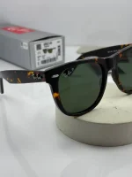 عینک rb-2140 p 54 هاوانا عدسی سبز - Image 3