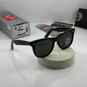 عینک rb-2140 p 54 تمام مشکی براق