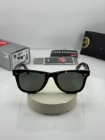 عینک rb-2140 p 50 هاوانا عدسی مشکی - Image 2