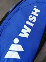 بگ‌ راکت تنیسی حرفه ای wish آبی با نوشته سفید - Image 2