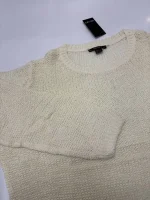بلوز بافت کرمی اسمارا - Image 2