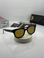 عینک rb-4426 مشکی عدسی قهوه ای