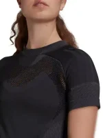 تیشرت ورزشی زنانه ادیداس مدل Adidas Black Primeknit Tee - Image 2