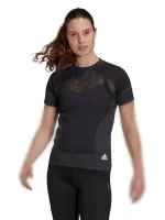 تیشرت ورزشی زنانه ادیداس مدل Adidas Black Primeknit Tee