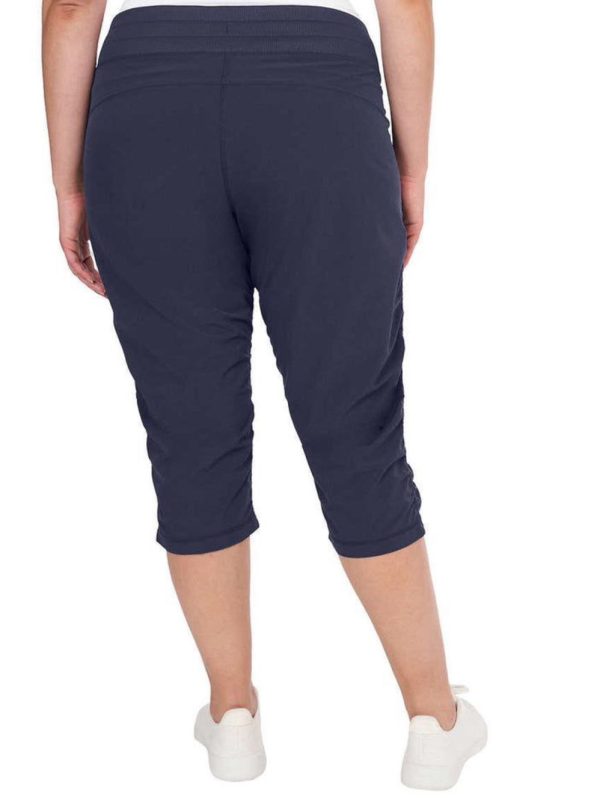 شلوارک ورزشی مدل Comfort Fit سورمه ای - Image 2