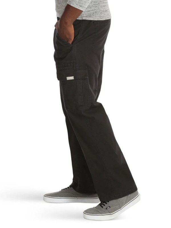 شلوار کارگو مشکی مردانه Wrangler Relaxed Fit - Image 2