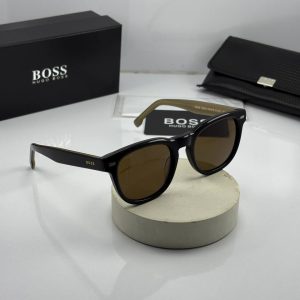 عینک مشکی قهوه ای boss 1380/s