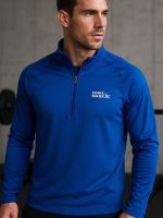 نیم زیپ ورزشی مردانه آبی EDDIE BAUER