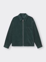 کت corduroy باکسی سبز