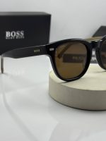 عینک مشکی قهوه ای boss 1380/s - Image 2