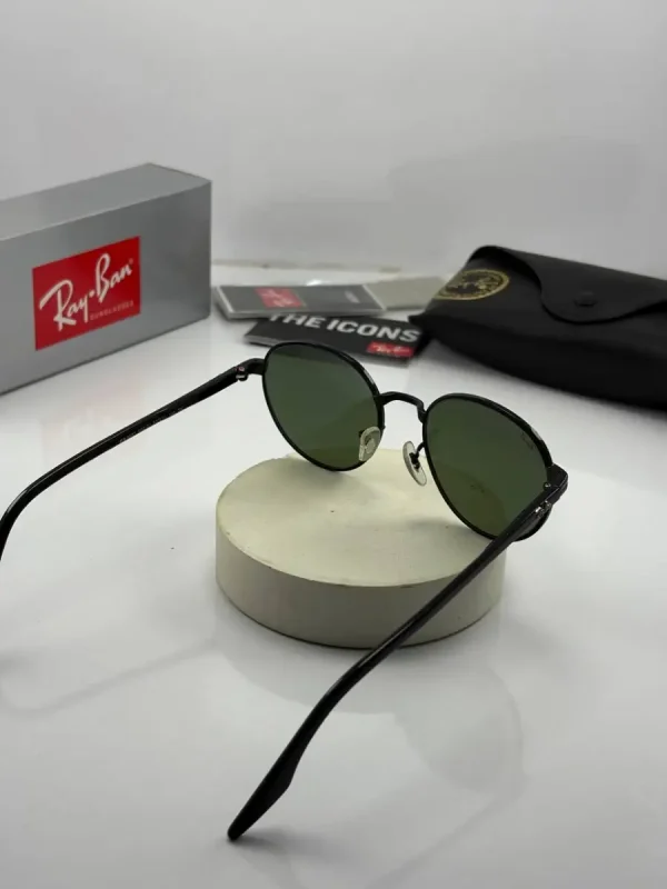 عینک rb-3691مشکی عدسی سبز - Image 4