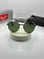 عینک rb-3691مشکی عدسی سبز - Image 2