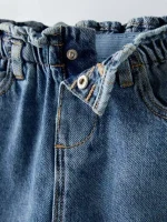 دامن جین آبی بچگانه ZARA - Image 3