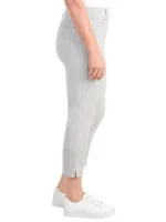 شلوار زنانه فیت آزاد خط دار - Image 3