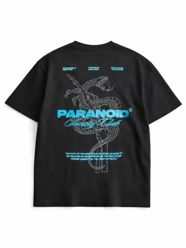 تیشرت مشکی  1. PARANOID SNAKE - Image 2