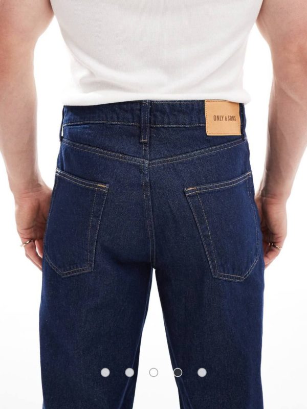 شلوار جین مردانه مدل loose straight - Image 5