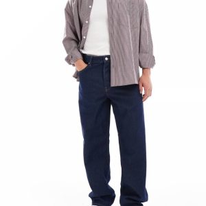 شلوار جین مردانه مدل loose straight