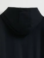 هودی بچگانه مشکی جلو نوشته - Image 6