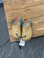 کراکس زنانه کرم نارنجی clog