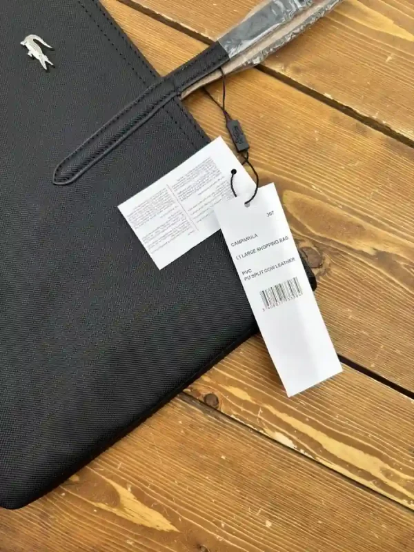 کیف لاکوست لانگ ناو مشکی - Image 5