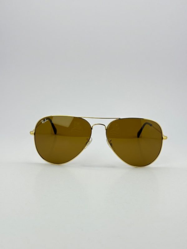 عینک ریبن rayban rb-3026 قهوه ای - Image 2