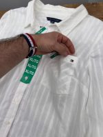 شومیز سفید کتان نازک تامی - Image 4