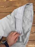 شلوارک طوسی کاپری بغل چین دار کایرکلند - Image 2